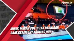 Menang Thomas Cup, Merah Putih Tak Berkibar saat Ceremony Kemenangan