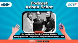 Podcast Arisan Sehat Episode 20, Makan Pakai Tangan Juga Bisa Melancarkan Pencernaan Loh!