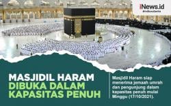 Infografis Shaf Sholat di Masjidil Haram Kembali Rapat