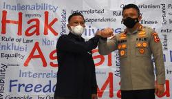 Sinergi Polri-Komnas HAM Selesaikan Masalah yang Melibatkan Aparat Penegak Hukum