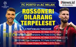 Infografis Prediksi FC Porto Vs AC Milan di Liga Champions