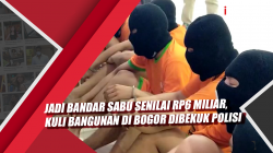 Video Jadi Bandar Sabu Senilai Rp6 Miliar, Kuli Bangunan di Bogor Dibekuk Polisi