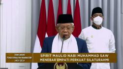 Wapres KH Ma'ruf Amin Sebut Nabi Muhammad Tokoh Perubahan di Dunia
