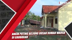 Angin Puting Beliung Rusak Rumah Warga di Grobogan