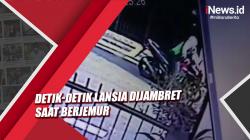 Detik-Detik Lansia Dijambret saat Berjemur di Gambir, Pelaku Pakai Jaket Ojol