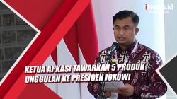 AOE 2021 Digelar, Ketua APKASI Tawarkan 5 Produk Unggulan ke Presiden Jokowi