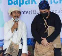 Dapat Gelar Adat Dulur Baduy, Erick Thohir Jadi Ingat Momen Pelantikan Menteri BUMN 