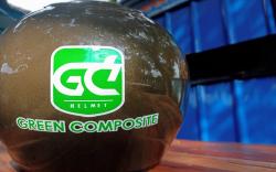 Inovasi Helm dari Limbah Serabut Sawit Diperkenalkan di Majalengka, Ini Keunggulannya