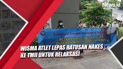 Video Wisma Atlet Lepas Ratusan Nakes ke TMII untuk Relaksasi dan Sosialisasi Covid-19