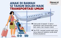Infografis Anak di Bawah 12 Tahun Boleh Naik Transportasi Umum