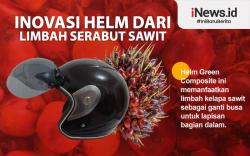 Inovasi Helm Berbahan Limbah Serabut Sawit
