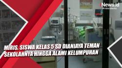 Video Siswa Kelas 5 SD di Sumsel Dianiaya Teman Sekolahnya Hingga Alami Kelumpuhan<