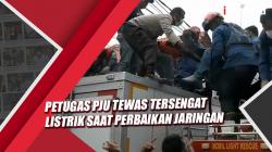 Video Petugas PJU Tewas Tersengat Listrik saat Perbaikan Jaringan di Tanjung Priok