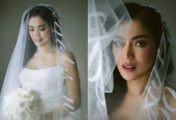 Veil Gaun Jessica Iskandar Disulam Kata-Kata Janji Pernikahan, Netizen: Sederhana tapi Mewah   