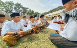 Peringati HSN, Ponpes di Palembang Minta Pemerintah Lebih Perhatian<