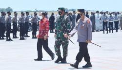 Panglima TNI-Kapolri Cek Kesiapan Pasukan Sambut Wisatawan Mancanegara di Bali