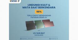 Dapat Mencegah Kanker Kulit, Pakai Kaca Film UV Sun Bat dari eMSHOP
