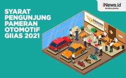 Infografis: 7 Syarat Pengunjung GIIAS 2021, Anak di Bawah 12 Tahun Tak Boleh Masuk