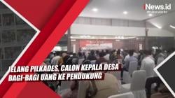 Video Viral Jelang Pilkades, Calon Kepala Desa di Banten Bagi-bagi Uang ke Pendukung