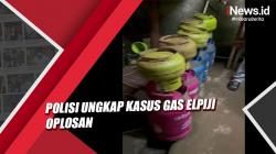 Video Polisi Ungkap Kasus Gas Elpiji Oplosan di Subang