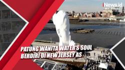 Patung Wanita Water's Soul Berdiri di New Jersey AS, Ajakan untuk Melindungi Alam