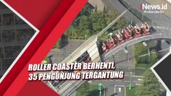 Roller Coaster Berhenti, 35 Pengunjung Tergantung Selama 2 Jam di Universal Studios Jepang