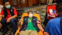 Potret Menparekraf Sandiaga Uno Donor Darah