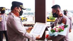 Pulang PON Bawa Medali, Atlet Gulat Anggota Polresta Samarinda Terima Reward<