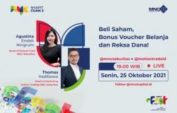 Cek IG Live MNC Sekuritas Malam Ini Pukul 19.00, Ada Bonus Voucher dan Bocoran Nyapit Cuan 2