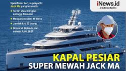Infografis Kapal Pesiar Super Mewah Jack Ma Seharga Rp22 Triliun di Spanyol