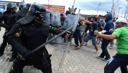 Prajurit TNI AU Siap Hadapi Aksi Anarkistis di Kawasan Bandara