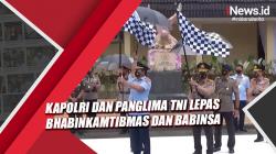 Video Kapolri dan Panglima TNI Lepas Rombongan Bhabinkamtibmas dan Babinsa Bagikan Ribuan Paket Sembako<