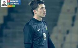 Kiper Australia U-23 Bikin Gagal Fokus, Netizen Indonesia: Mirip Atta Halilintar