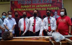 Komplotan Pencuri Sawit di Sumsel Ditangkap, Pelaku 22 Orang akibatkan Kerugian Miliaran Rupiah<