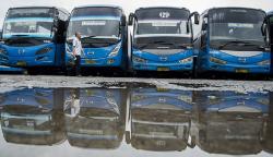 Rugi, Bus Damri Bandung Berhenti Beroperasi<