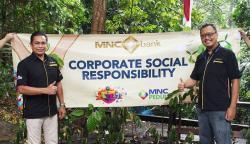 MNC Bank dan MNC Peduli Donasikan 100 Bibit Pohon kepada Ciliwung Institute<