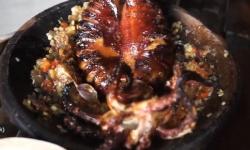 Cumi Bakar Geprek, Kuliner Khas Pantai Serang Blitar Favorit Wisatawan 