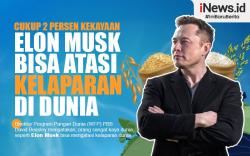 Infografis Cukup 2 Persen Kekayaan Elon Musk Bisa Atasi Kelaparan di Dunia