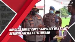Video Kapolda Sumut Copot Kapolsek dan Kanit Reskrim Polsek Kutalimbaru