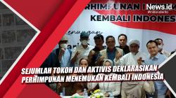 Video Sejumlah Tokoh dan Aktivis Deklarasikan Perhimpunan Menemukan Kembali Indonesia