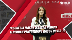 Video Indonesia Masuk 5 Besar Negara Terendah Penyumbang Kasus Covid-19