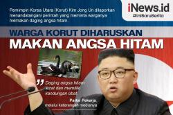 Infografis Kim Jong Un Perintahkan Warga Korut Makan Daging Angsa Hitam