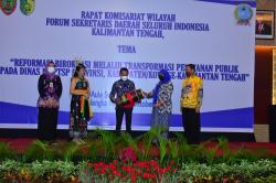 Pemko Palangka Raya Jadi Tuan Rumah Rakonwil Forsesdasi Kalteng 2021