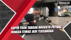 Sopir Truk Tabrak Anggota Patwal hingga Tewas Jadi Tersangka