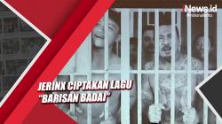 Bermodalkan Galon Air, Jerinx Ciptakan Lagu Barisan Badai di Dalam Penjara