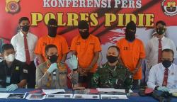 Ini 3 Tersangka Pembunuhan Dantim BAIS di Aceh, 1 Senjata SS1 V2 Diamankan