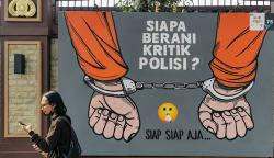 Deretan Mural Kritik Pedas terhadap Polri