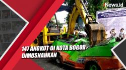 Video 147 Angkot di Kota Bogor Dimusnahkan, Diganti Bus Trans Pakuan