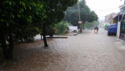 Diterjang Hujan 2 Jam Lebih, Permukiman di Ciseureuh Purwakarta Terendam Banjir<