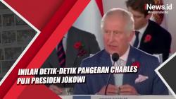 Detik-Detik Pangeran Charles Puji Presiden Jokowi 